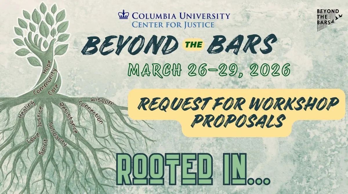 Beyond the Bars, March 26-29, 2026, Request for Workshop Proposals