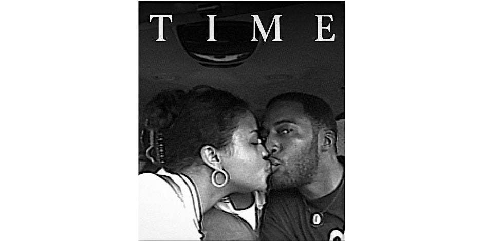 Time Film Poster in Black and White