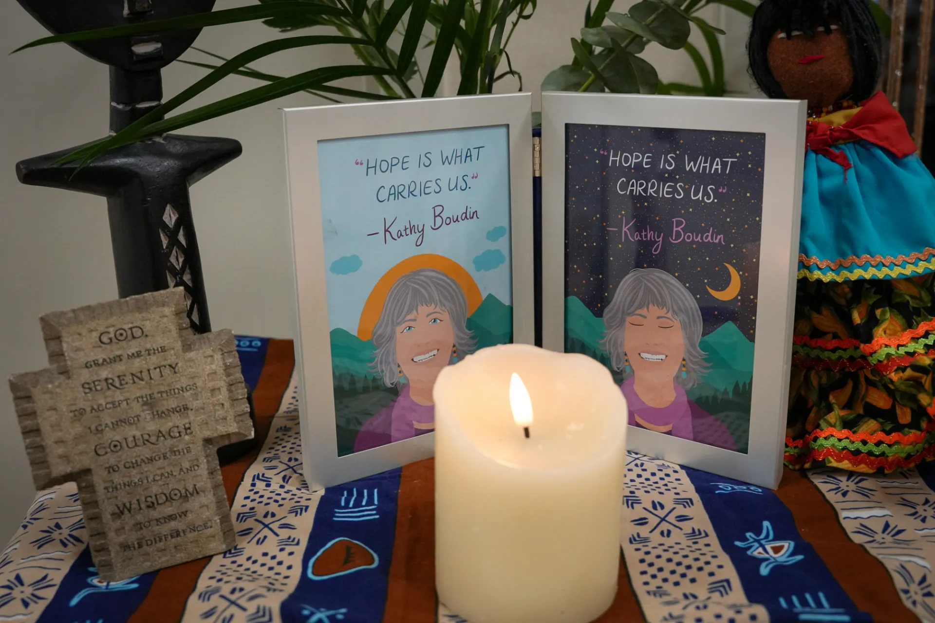 "Hope is what carries us" –Kathy Boudin
