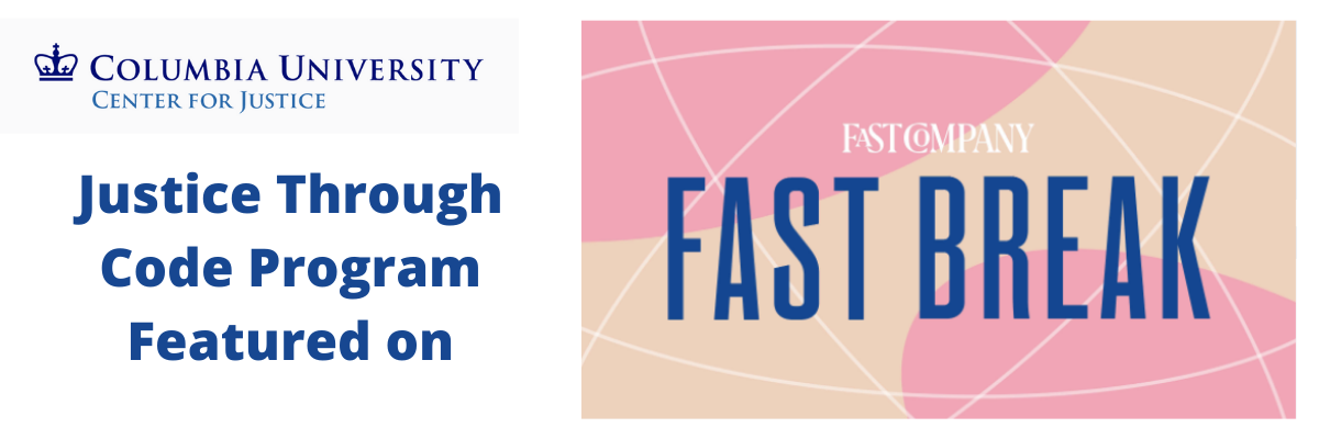 Justice Through Code Program Featured on Fast Break