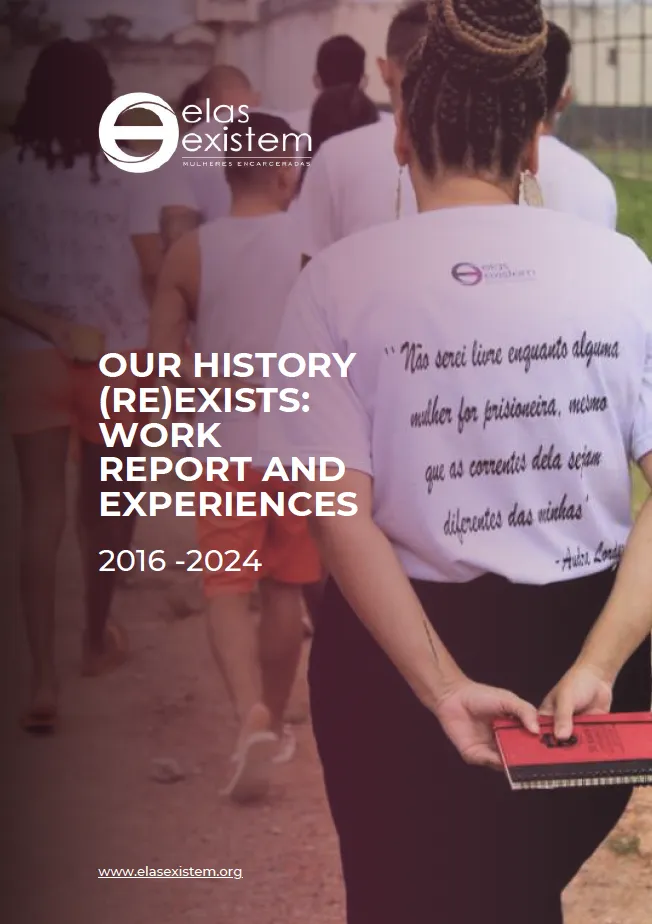 Report Cover that says "Our History (Re) Exists: Work Report and Experiences