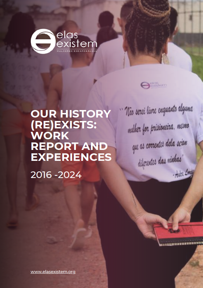 Report Cover that says "Our History (Re) Exists: Work Report and Experiences