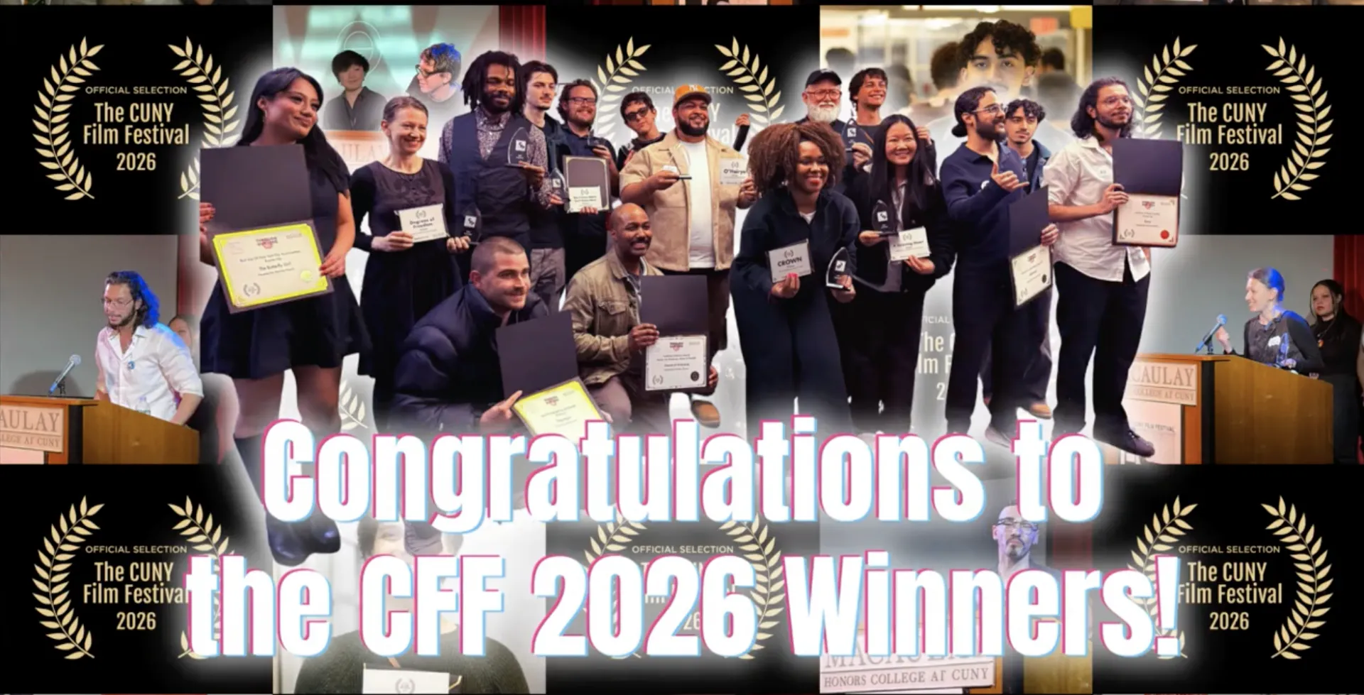 Congratulations to the CFF 2026 Winners!