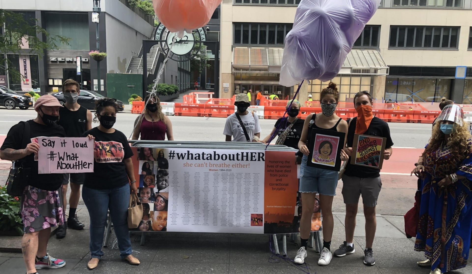 Advocates rally outside Governor Cuomo's office