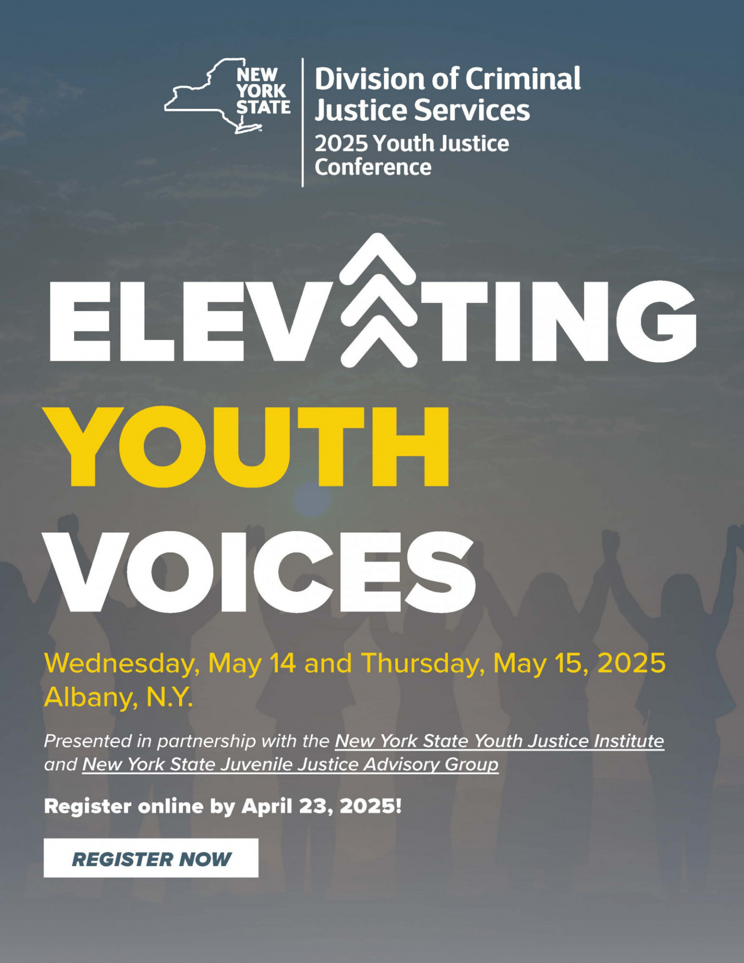 Elevating Youth Voices, Wednesday, May 14, 2025 to Thursday, May 15, 2025 in Albany