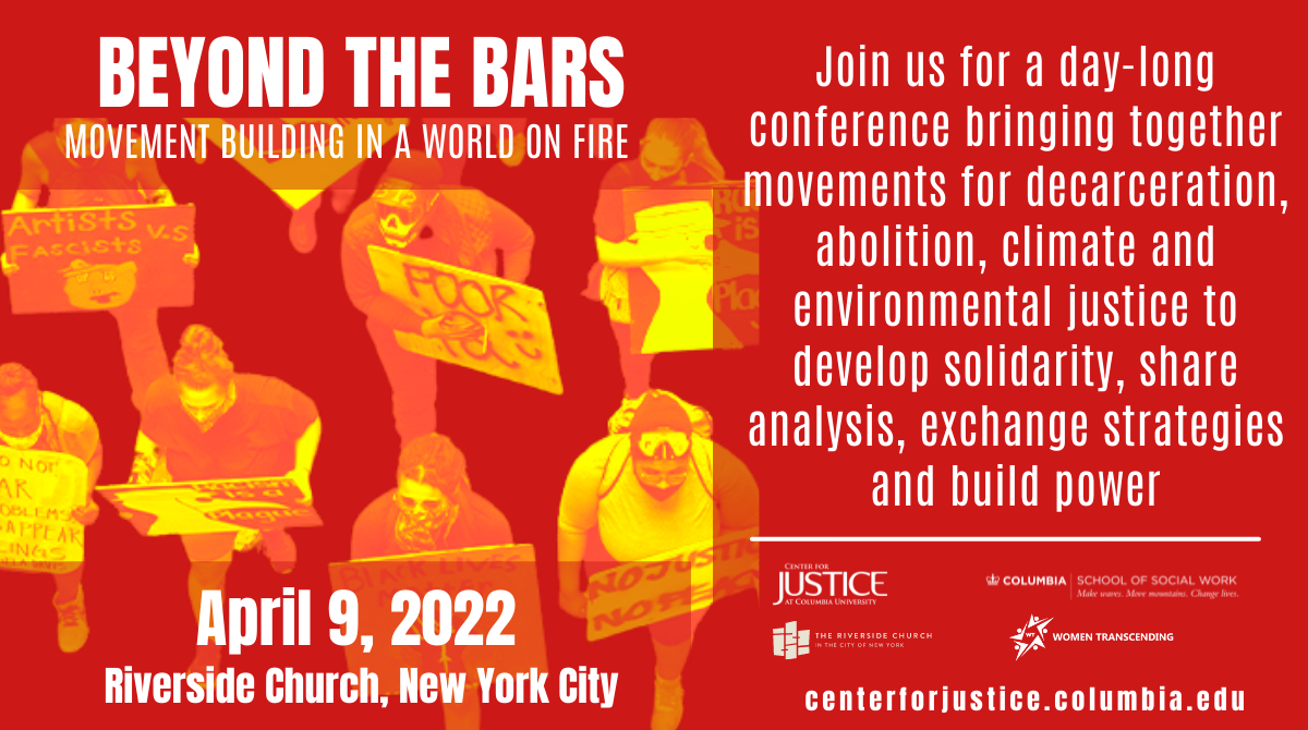 Beyond the Bars Movement Building In A World On Fire