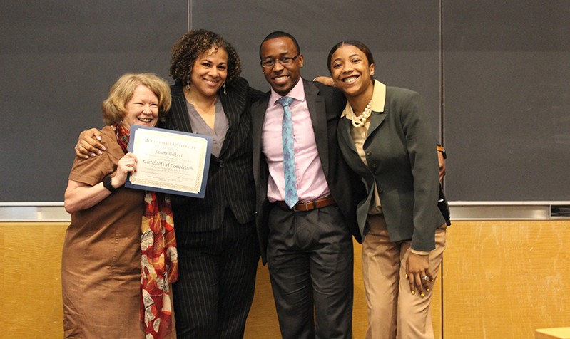 Justice Ambassadors Participants pose for picture at program graduation