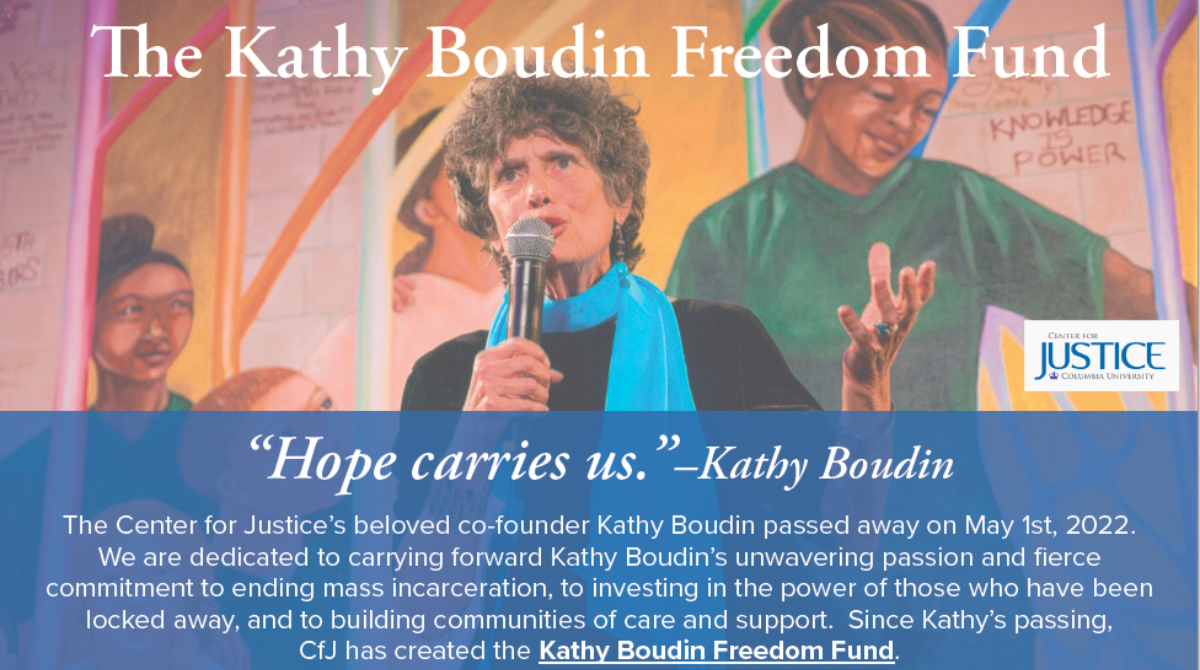 The Kathy Boudin Freedom Fund